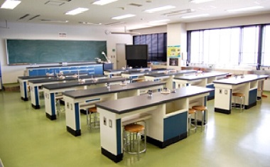 化学教室の写真