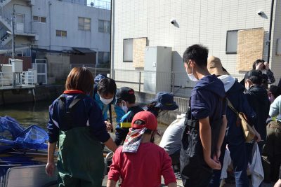 身近な環境調査のボランティア
