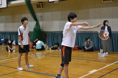 H28年度　バドミントン秋季大会