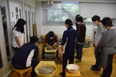 チャレンジ製作（備前焼体験）