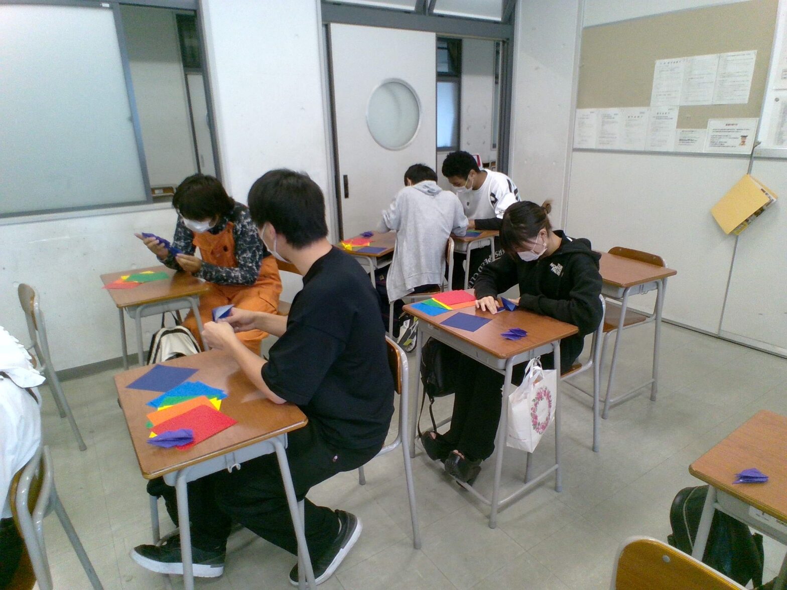 平和七夕まつり 岡山県立烏城高等学校