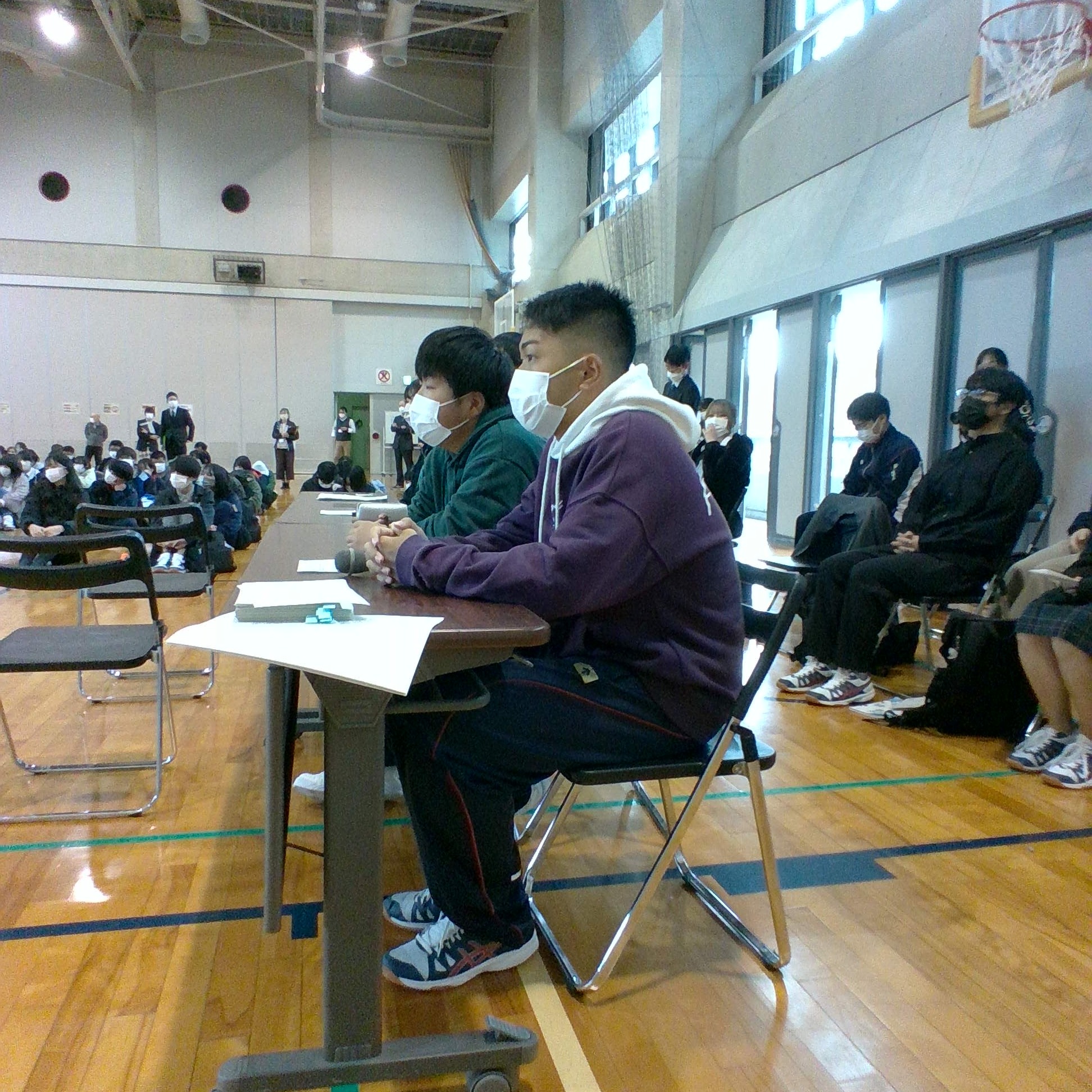 生徒会役員選挙 岡山県立烏城高等学校