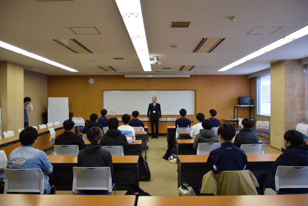 定通部サッカー秋季大会ベストイレブン表彰式