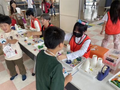 京山祭　日よう日子ども大学ボランティア