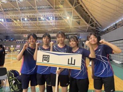 バドミントン部全国大会